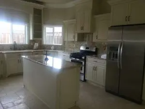 Kitchen interior of a new modern home